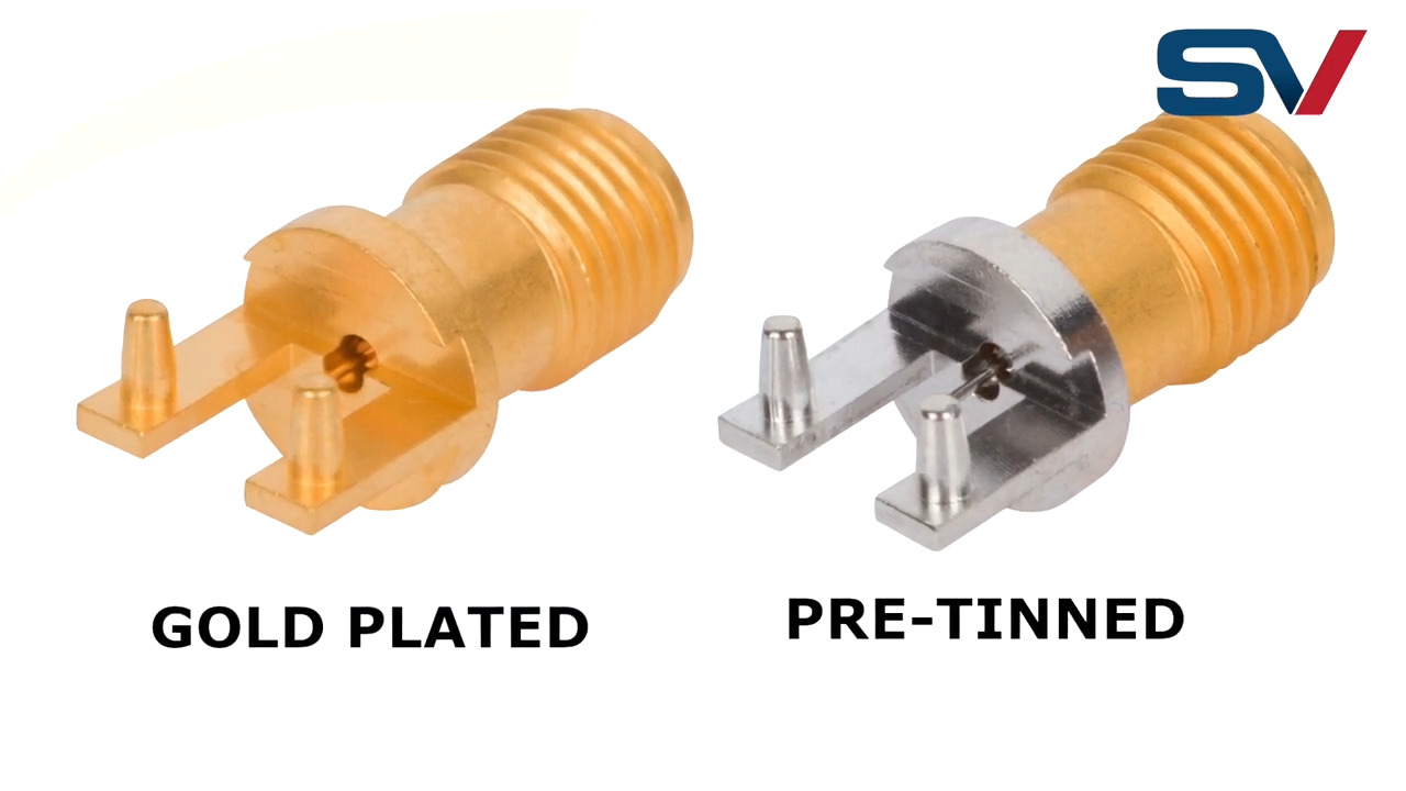 Pre-Tinned RF PCB Connectors