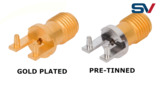 Pre-Tinned RF PCB Connectors Pre-Tinned RF PCB Connectors