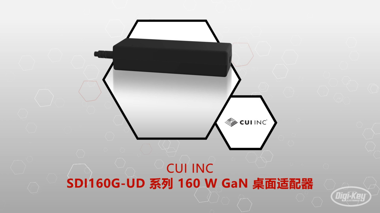SDI160G-UD 系列 160 W GaN 桌面适配器 | Datasheet Preview