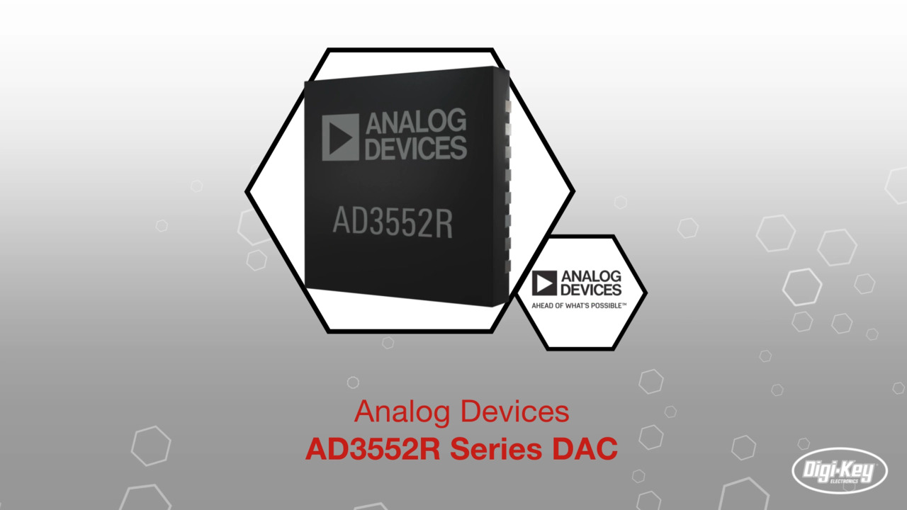 Analog Devices AD3552R Series DAC | Datasheet Preview