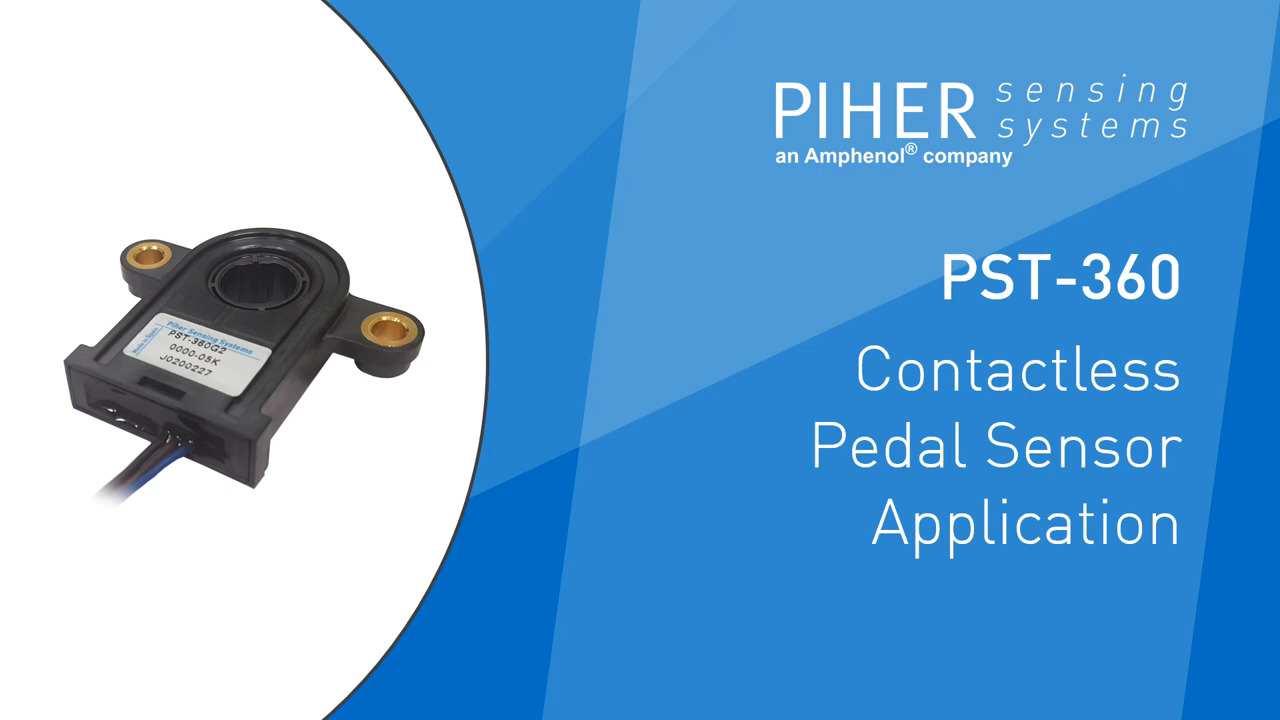 PST-360 application: Brake-by-Wire / Pedal Sensor