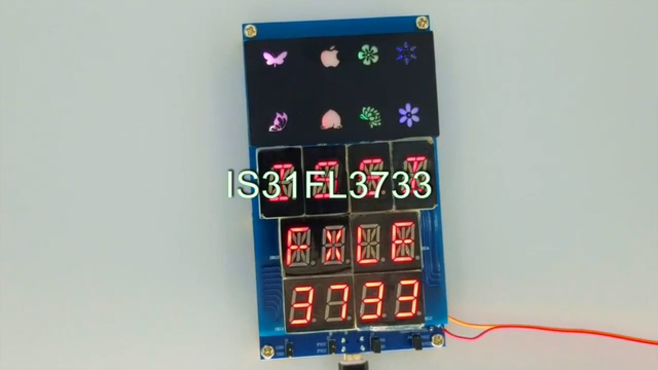 IS31FL3733: 192 LED or 64 RGB Matrix LED Driver