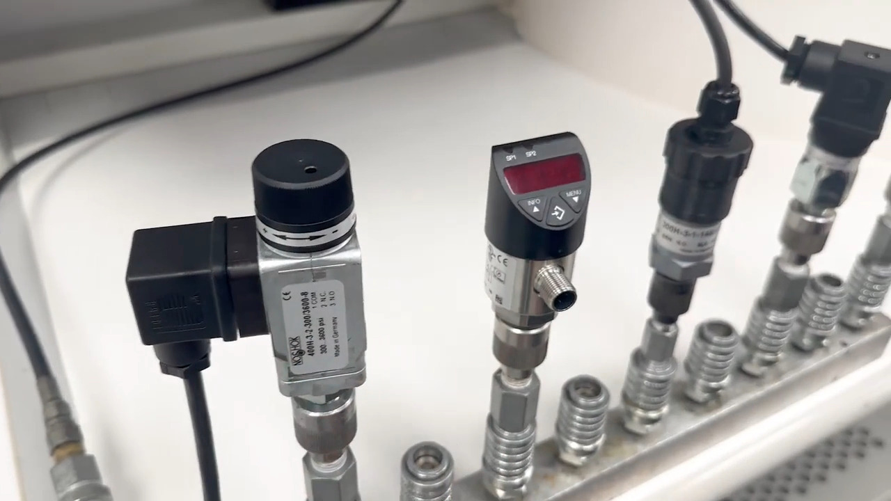 Adjust Series 400/800 via knob/buttons; avoid sharp objects. For Series 100-300, lift cover to access the 2mm Allen screw. Rotate clockwise to increase. Adjust incrementally to prevent damage.