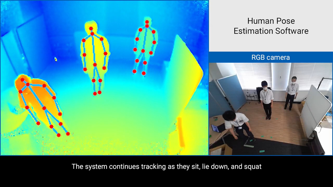 Human Pose Estimation – B5L Time of Flight Sensor