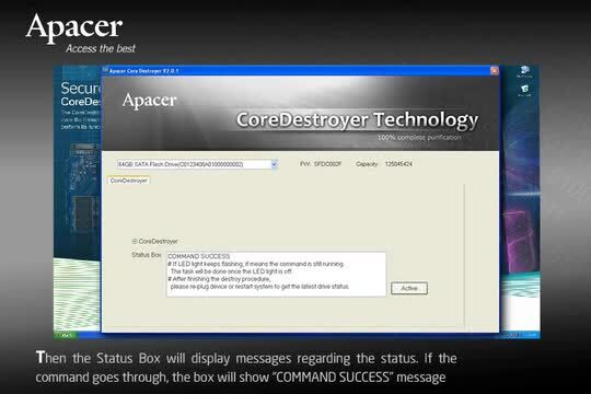 Apacer CoreDestroyer Instructional Video