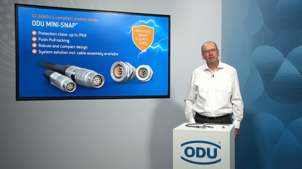 ODU MINI-SNAP® IEC 60601-1