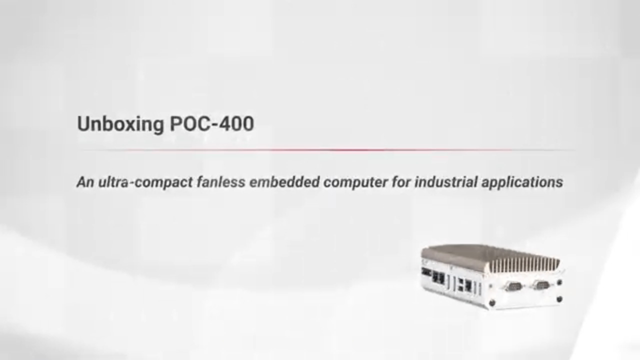 Neousys’ POC-400 Series, Ultra-compact Intel® Atom® Fanless Embedded Computer