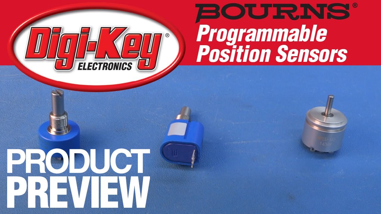 Bourns Non-contacting Programmable Position Sensors - Another Geek Moment Product Preview