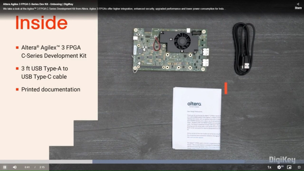 Accelerate Your Video Vision with Agilex™ 3 FPGAs and SoCs