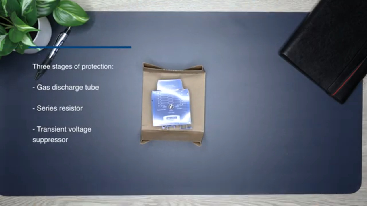 Unboxing the BB-HESP4DR High-Speed Ethernet Surge Protector