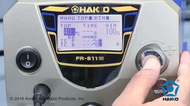 Hakko FR-811 Advanced SMD Rework System by American Hakko