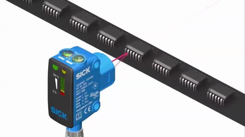 Strange Sensor Detecting Small Objects with SureSense Photoelectric Sensors from SICK ...
