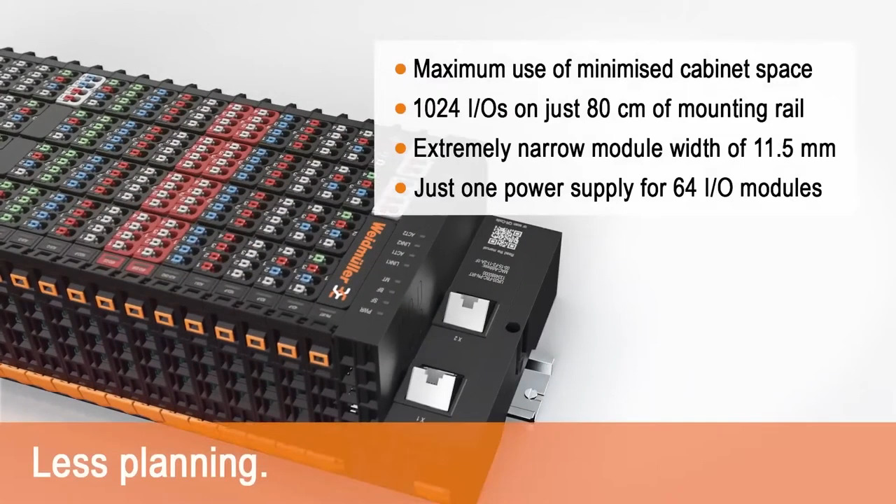 u-remote – the IP20 Remote I/O System from Weidmüller
