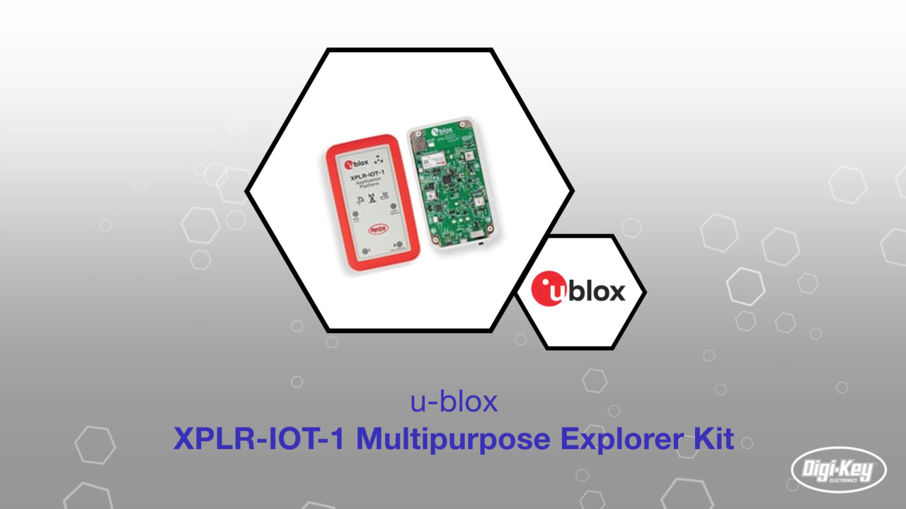 u-blox XPLR-IOT-1 Multipurpose Explorer Kit | Datasheet Preview