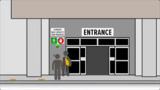 Track store capacity at door entrances and exits Track store capacity at door entrances and exits