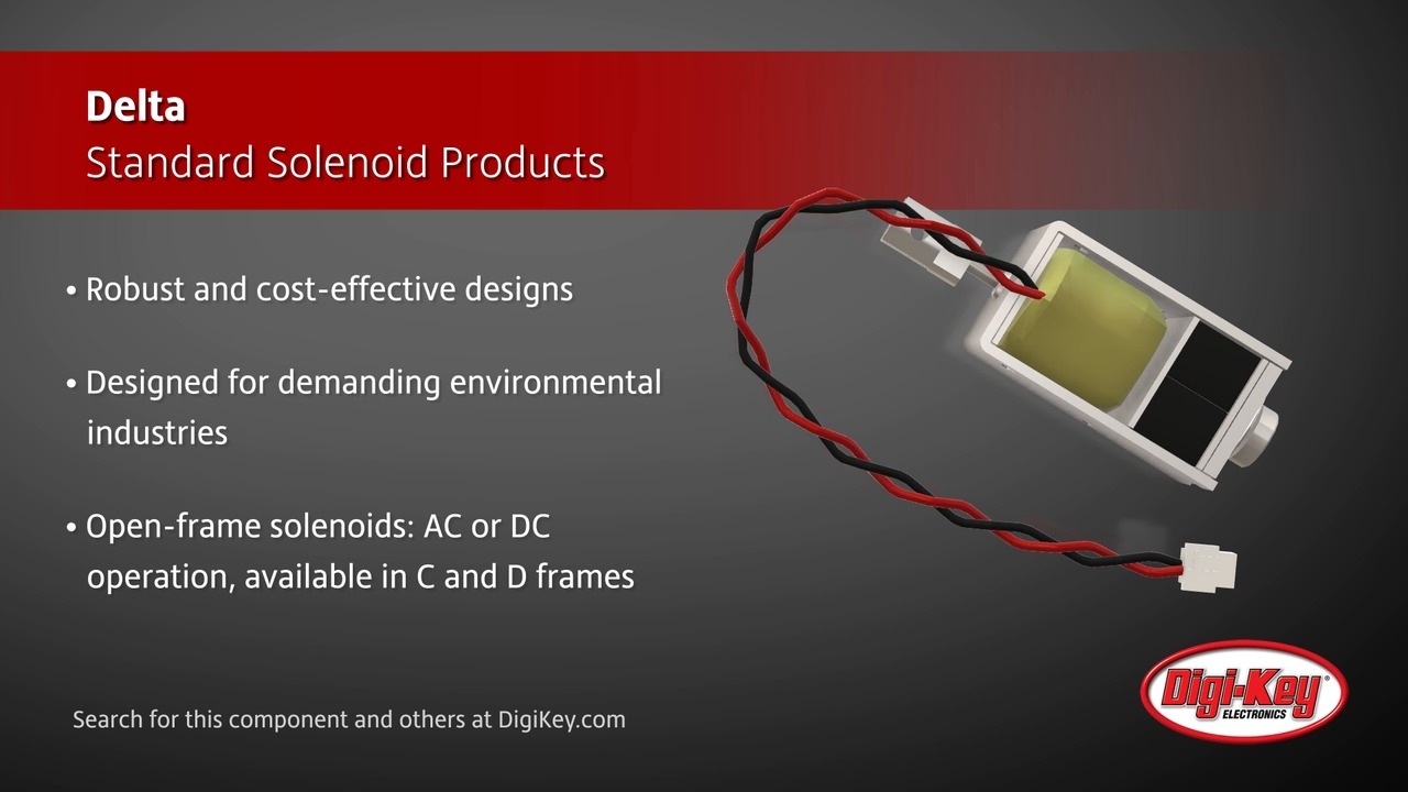 Delta Standard Solenoid Products | DigiKey Daily