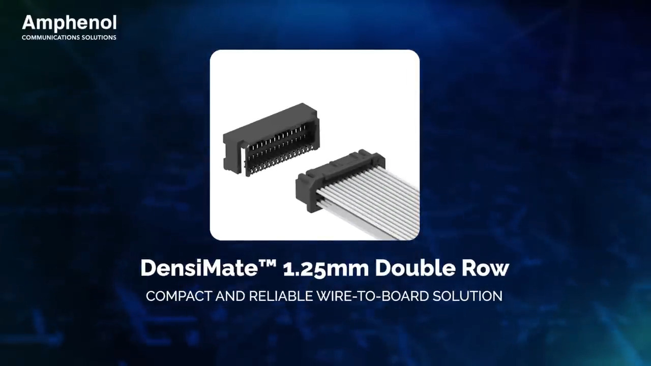 DensiMate™ 1.25 mm Double Row Wire-to-Board Connectors