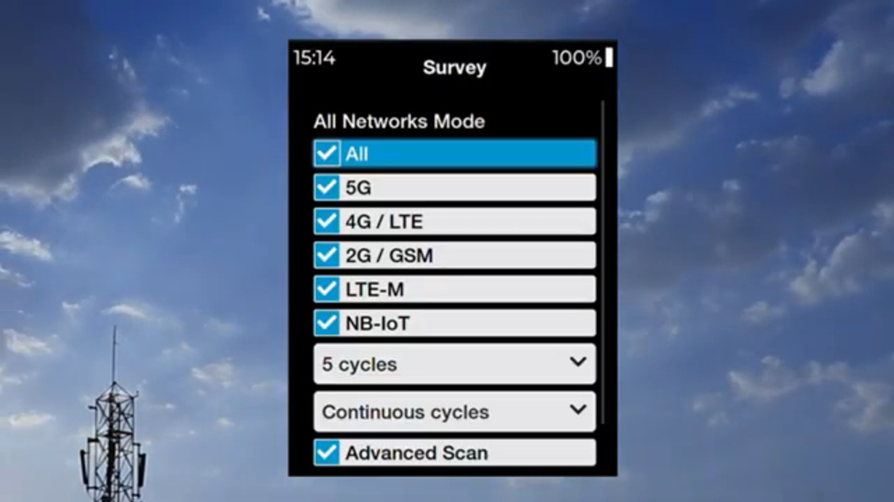 How to perform a LiveSCAN on the SNYPER-5G Graphyte