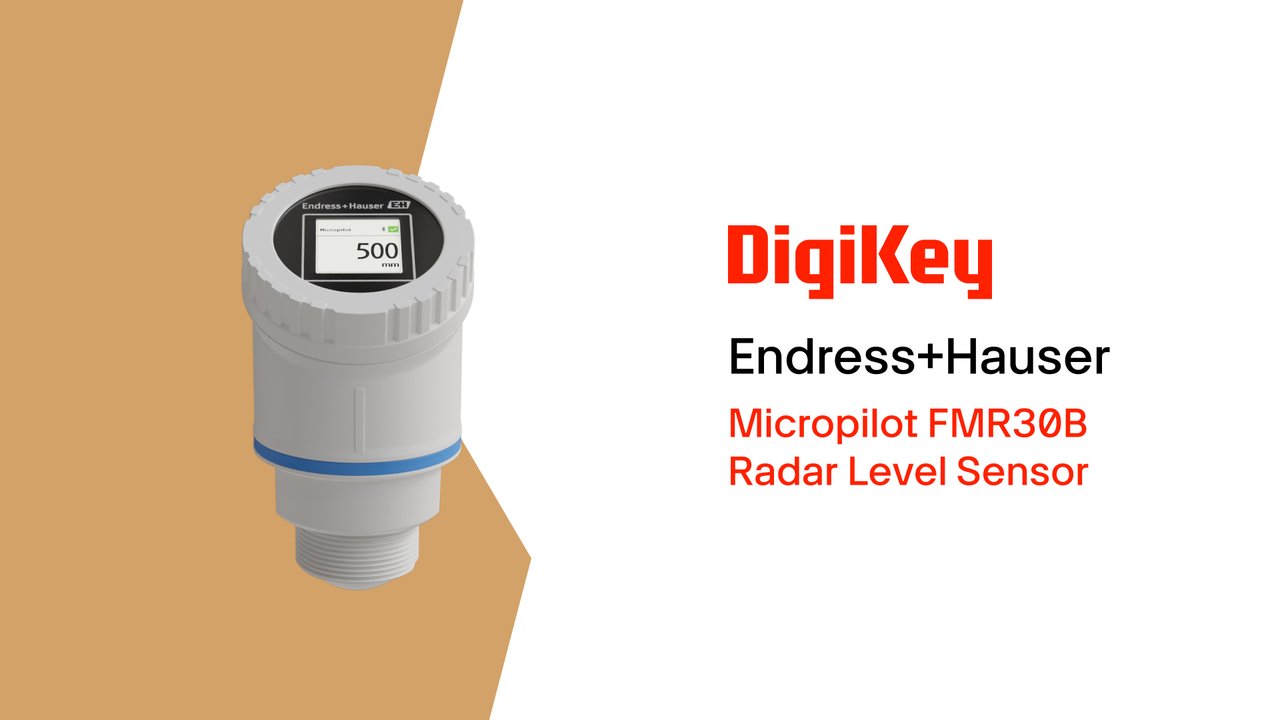 Micropilot FMR30B Radar Sensor from Endress+Hauser PIO | DigiKey