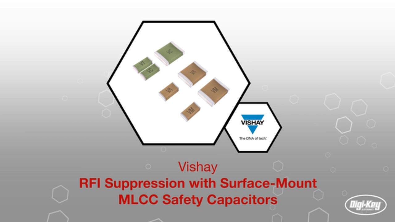 Vishay Americas Inc. RFI suppression with Surface Mount MLCC Safety Capacitors | Datasheet Preview