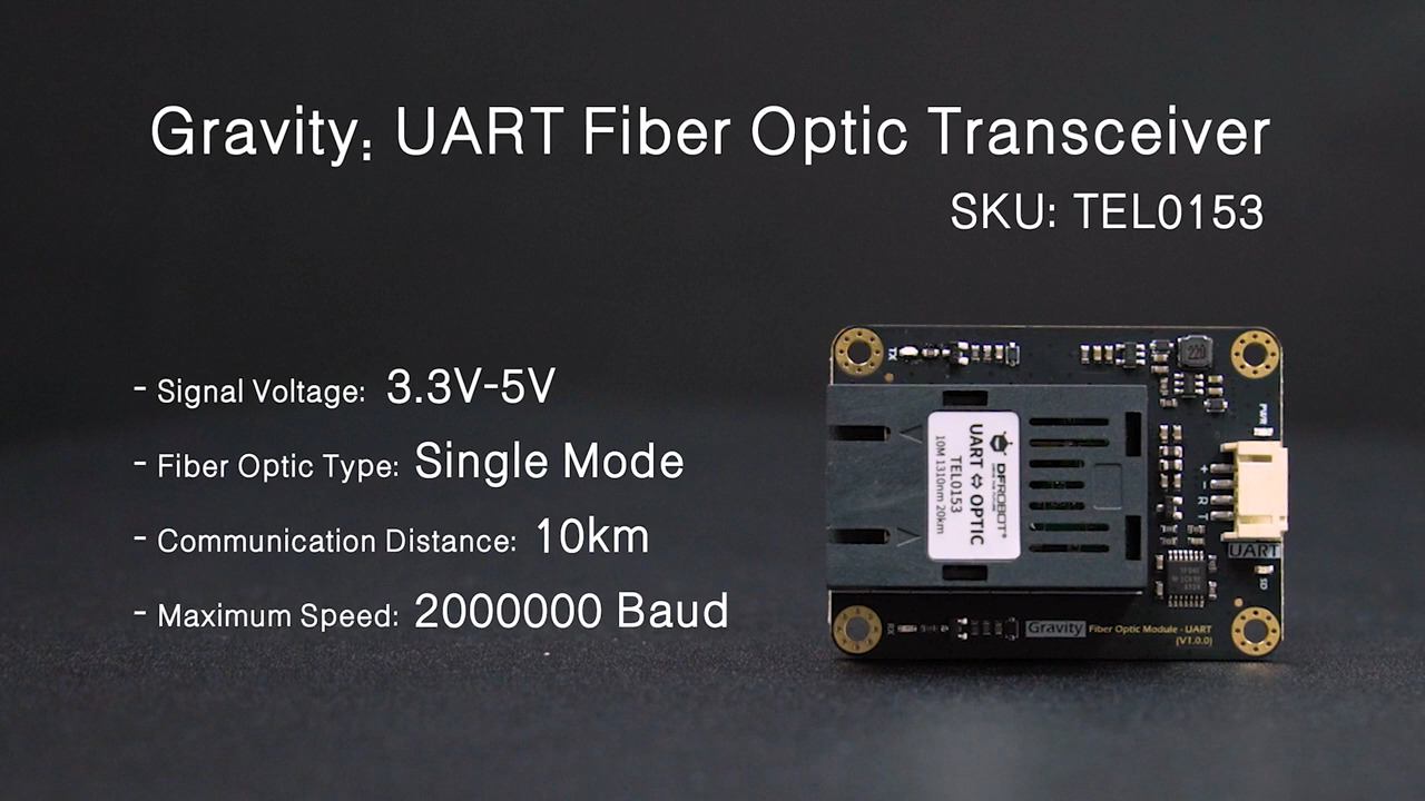 How The UART Protocol Works - Gravity: UART Fiber Optic Transceiver Module