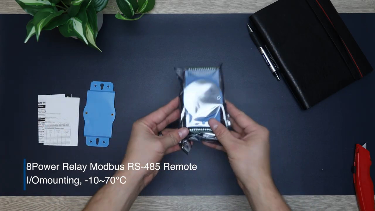 Unboxing the ADAM-4069 8Power Relay Modbus RS-485 Remote I/O