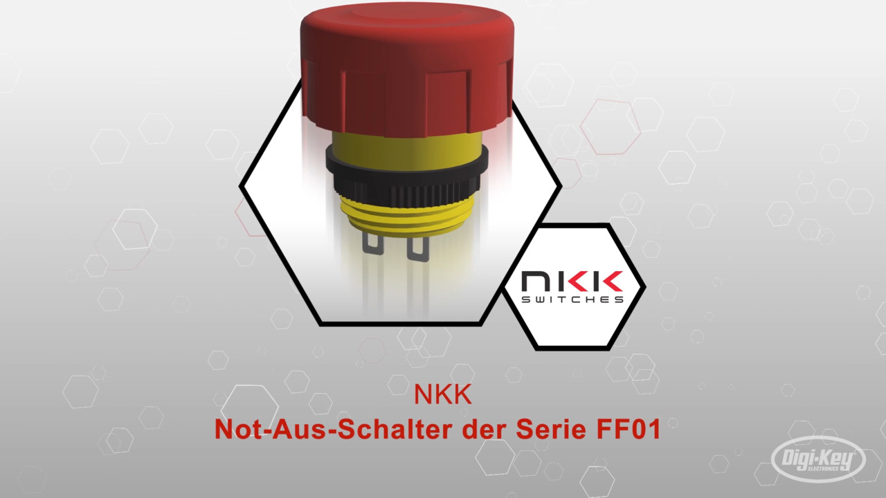 Not-Aus-Schalter der Serie FF01 | Datasheet Preview