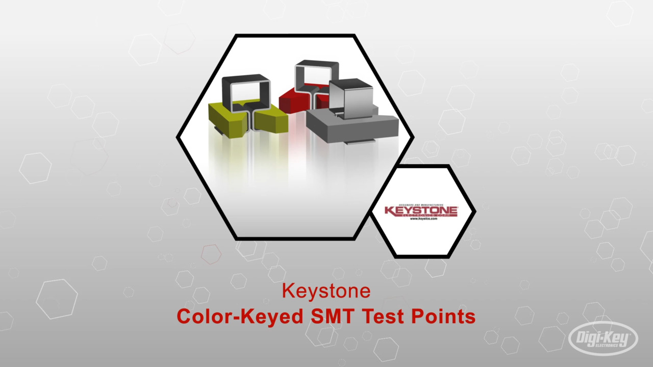 Color-Keyed SMT Test Points | Datasheet Preview