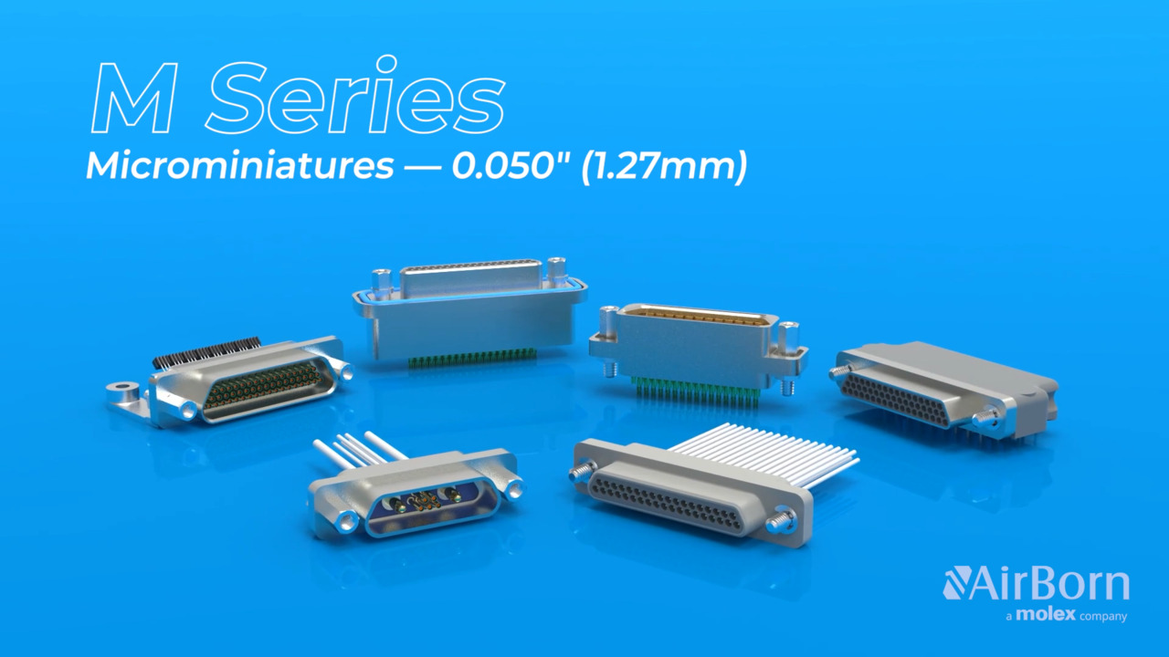 AirBorn - A Molex Company: M Series Micro D Connectors