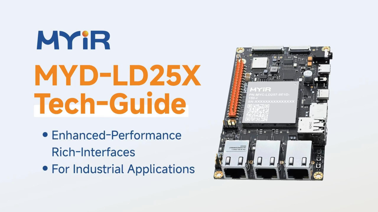 STM32MP257 based MYD-LD25X Development Board Quick Start Guide