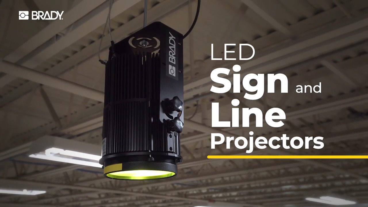 Brady LED Safety Sign & Virtual Line Projectors | Overview