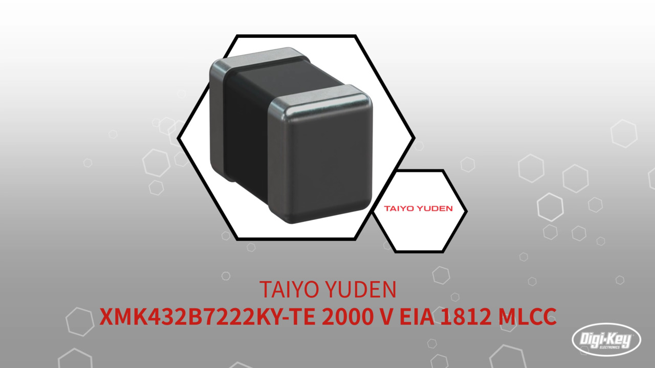 XMK432B7222KY-TE 2000 V EIA 1812 MLCC | Datasheet Preview