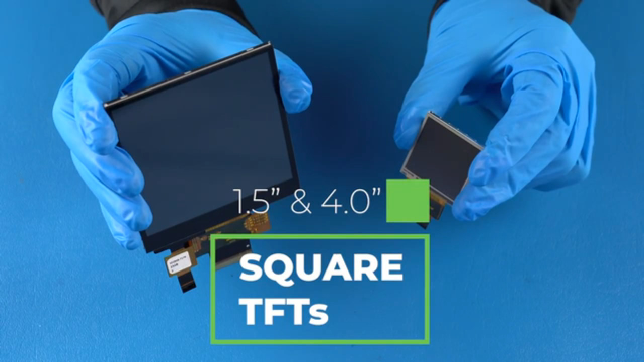 Newhaven Display’s Square IPS TFT Displays