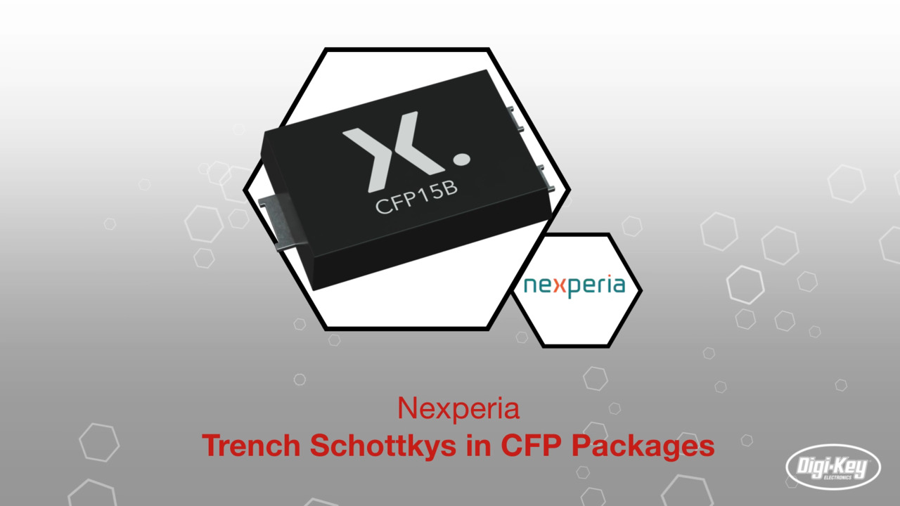 Nexperia Trench Schottkys in CFP Packages | Datasheet Preview