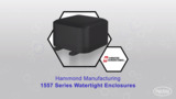 Hammond Manufacturing 1557 Series Watertight Enclosures