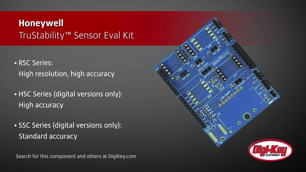 Honeywell TruStability™ Sensor Eval Kit | DigiKey Daily