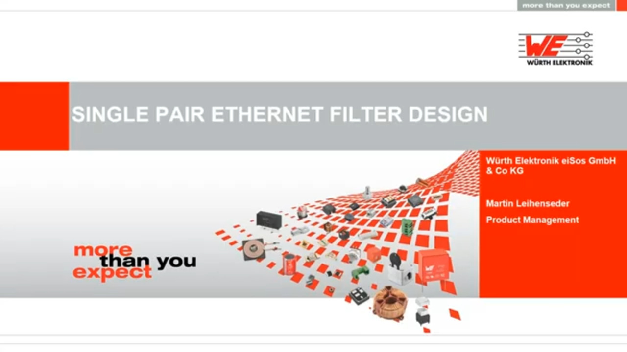 WEbinar Powered by DigiKey: Single Pair Ethernet