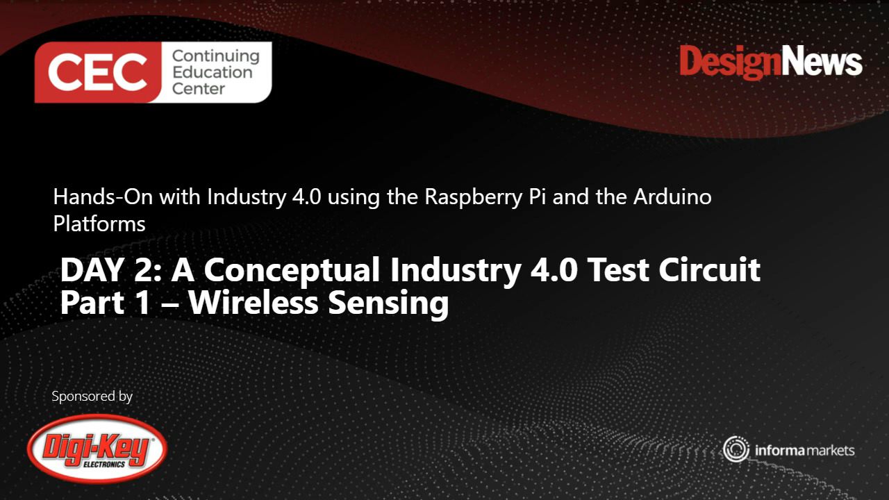 Hands-On with Industry 4.0 Using the Raspberry Pi and the Arduino Platforms – Day 2