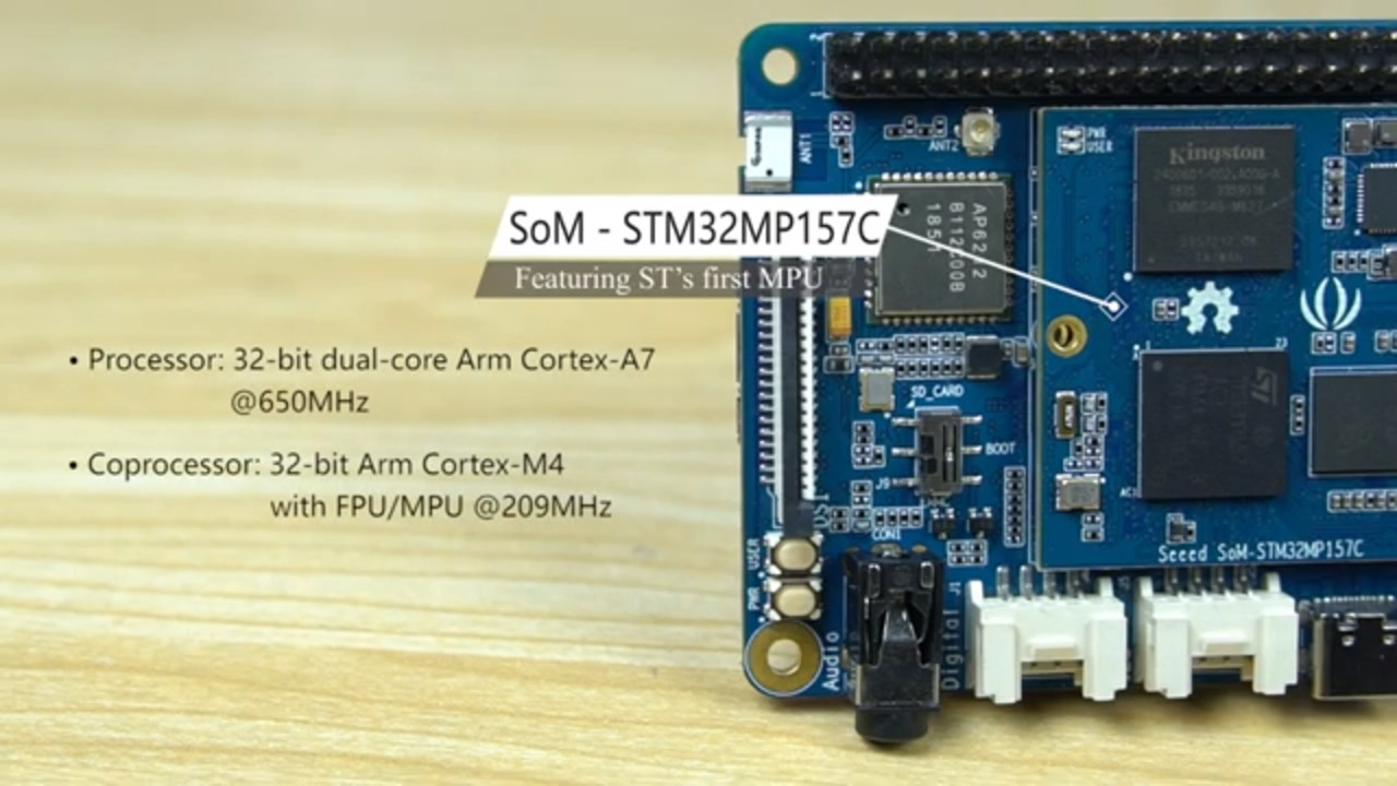 Seeed’s ODYSSEY – STM32MP157C | Raspberry Pi Compatible SBC