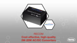 Cost-effective, high-quality 3W-20W AC/DC Converters | Datasheet Preview Cost-effective, high-quality 3W-20W AC/DC Converters | Datasheet Preview
