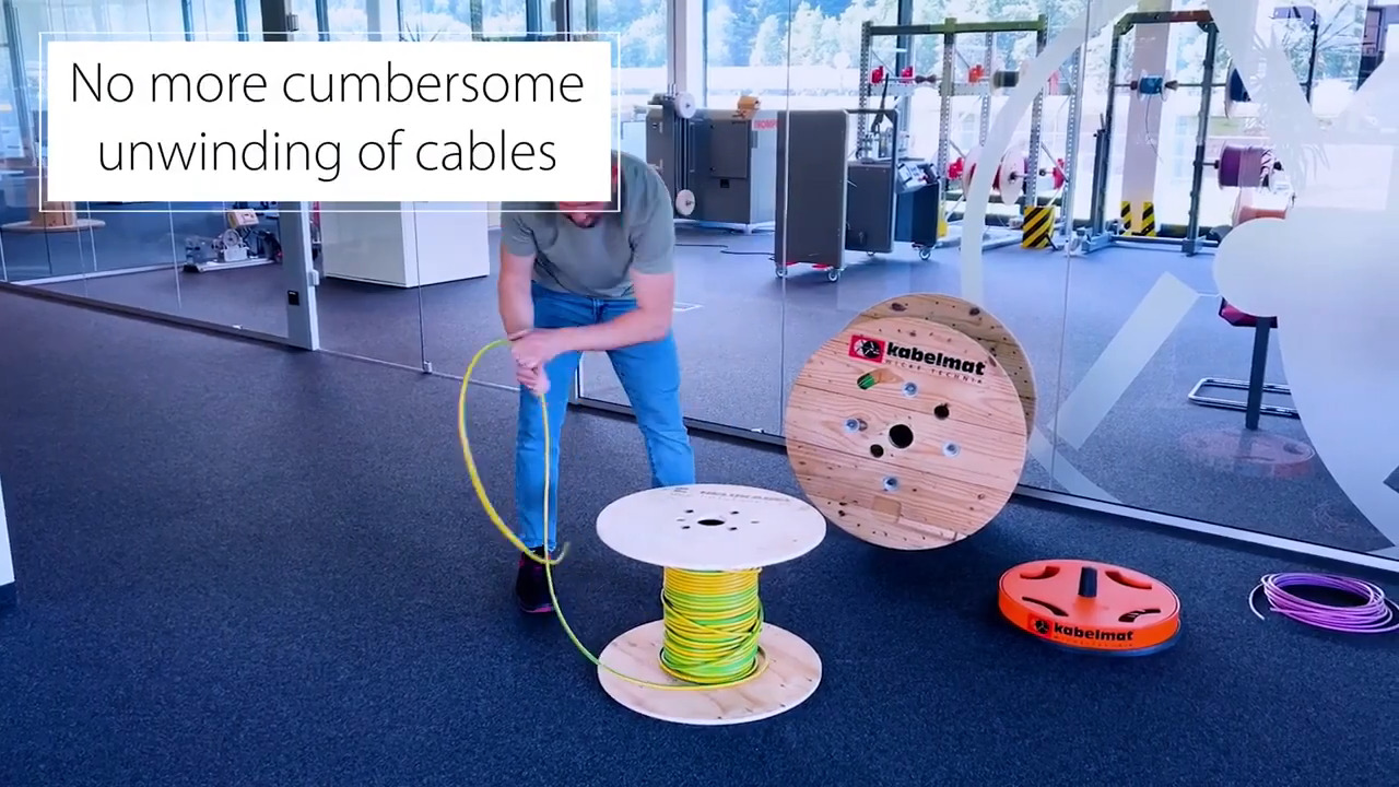 RINGO 500 | Cable Unwinder and Winder for Cable Reels and Coils from KABELMAT