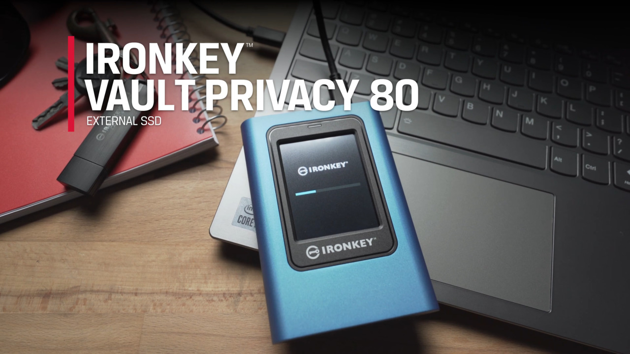 IronKey Vault Privacy 80 External SSD (IKVP80ES) Product Video