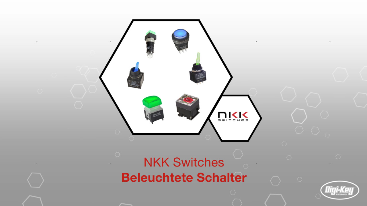Beleuchtete Schalter von NKK | Datasheet Preview