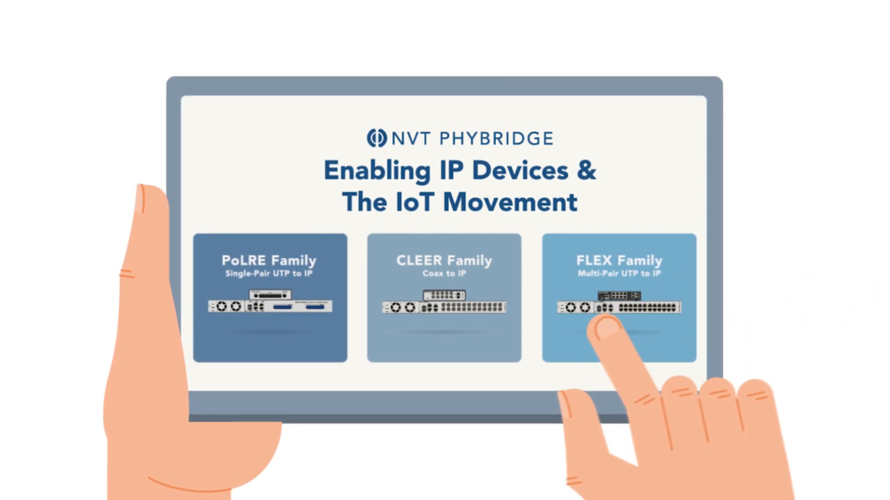 NVT Phybridge FLEX-Link Extender Kit: 1 FLEX-Link, 1 FLEX-Base