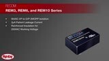RECOM REM3/6/10 Medical Grade Regulated DC/DC Converters | Digi-Key Daily