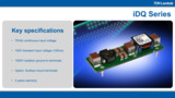 TDK-Lambda iDQ Series TDK-Lambda iDQ Series