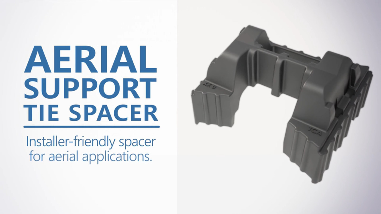 Aerial Support Tie Spacer