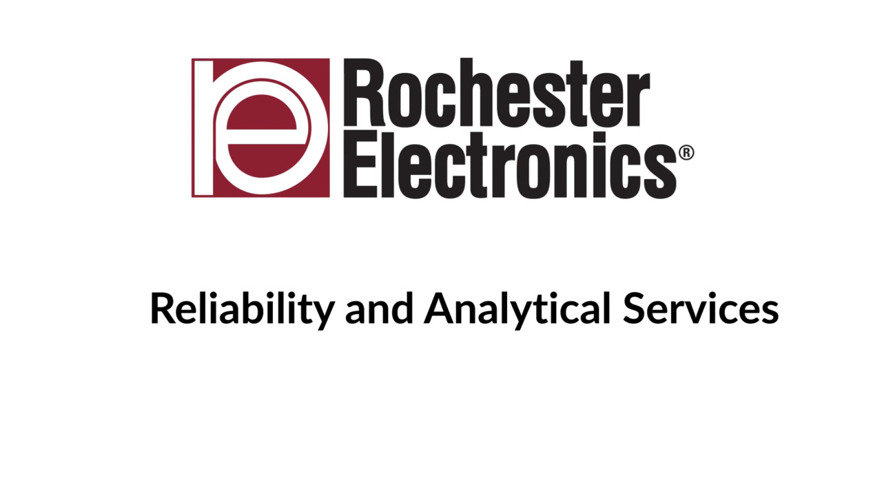 Reliability & Analytical Services