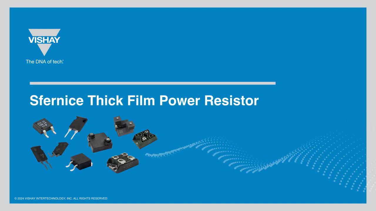 Vishay Sfernice - Thick Film Power Resistor