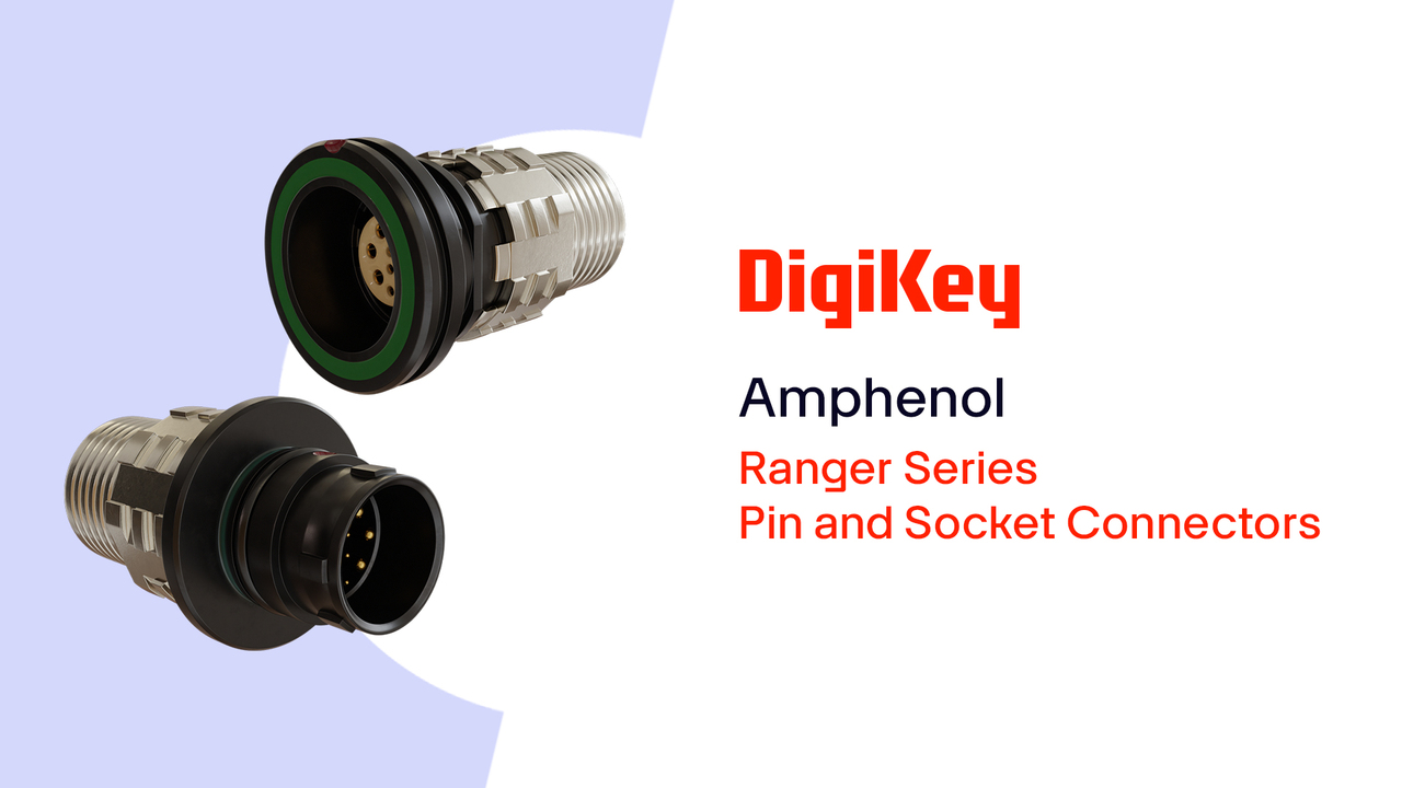 Ranger Series Pin and Socket Connectors from Amphenol PIO | DigiKey